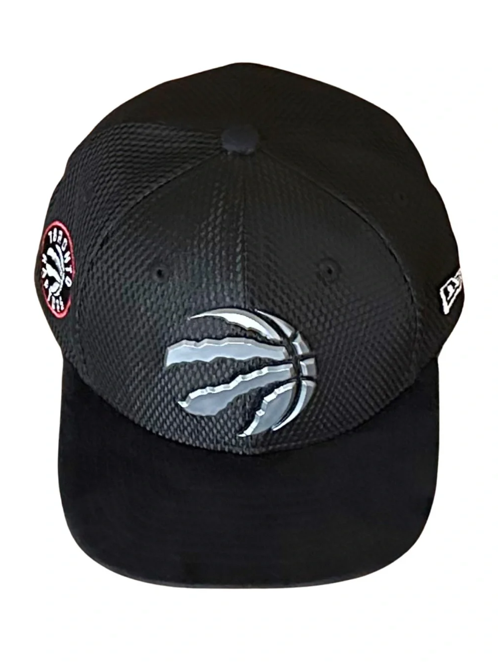 New Era 9FIFTY Toronto Raptors Youth Snapback Hat 2017 NBA On Court Metallic